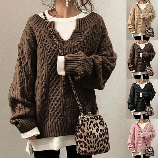 Knitted Sweater Long Sleeve