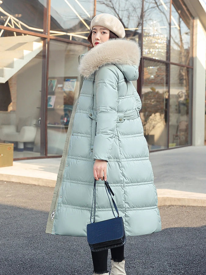 Casual Parka  Jacket/Oversized Coat Long Sleeve